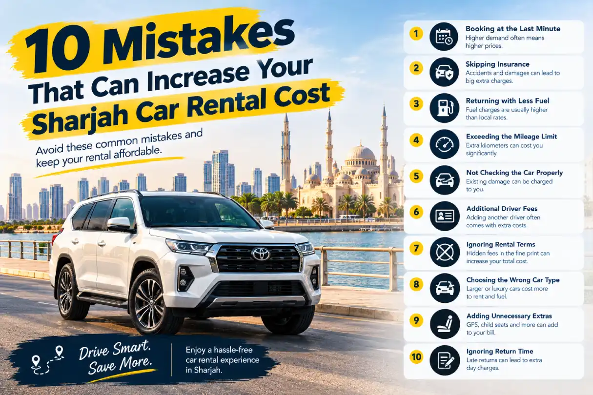 10-Mistakes-That-Can-Increase-Your-Sharjah-Car-Rental-Cost